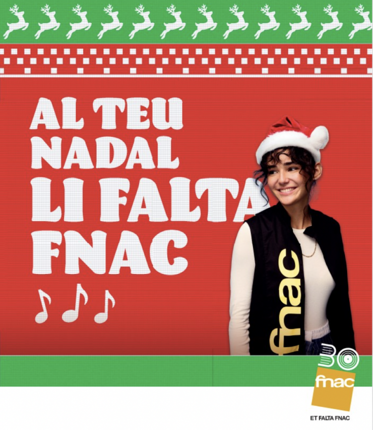 Portada del catàleg de Nadal de l'FNAC Andorra
